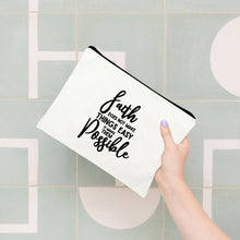 Load image into Gallery viewer, Virtuous Woman Makeup Bag | Bíblia Crush™
