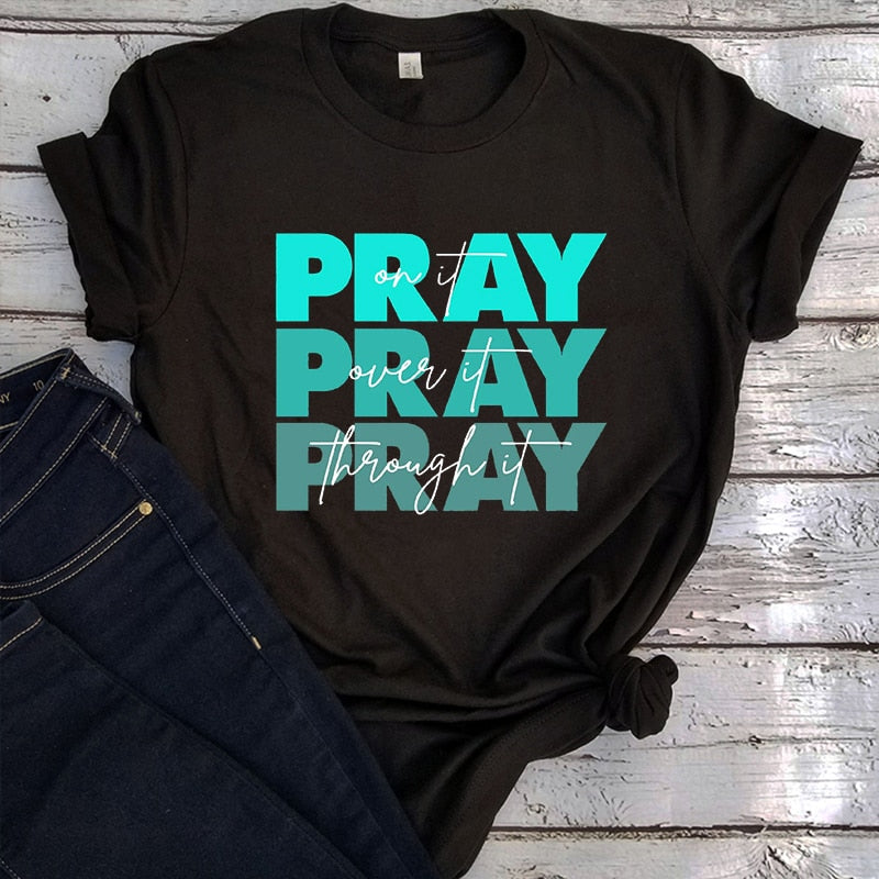 I Pray T-Shirt | Bíblia Crush™