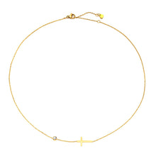 Load image into Gallery viewer, Delicate Cross Necklace | Bíblia Crush™
